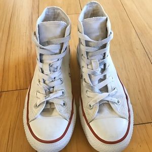 Converse All Star High Top White Shoes